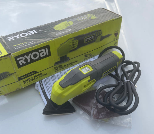 Ryobi 0.4 Amp Corded 2-7/8 in. Detail Sander