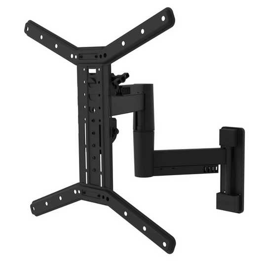 Sanus Accents Medium Full Motion TV Wall Mount for 22-55" TVs – Black (AMF319-B1)